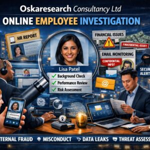 Online employee investigation